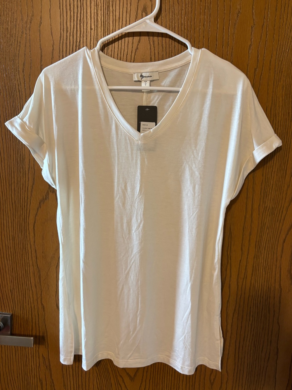Everyday V-Neck Short Sleeve Tee - White